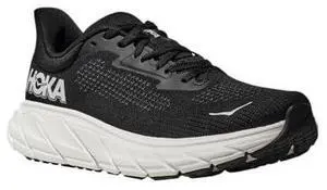 Hoka Women's Arahi 7 Sneaker, Black/White, 9