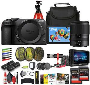 Nikon Z30 Lightweight Mirrorless Camera with DX 18-140mm Lens Bundle