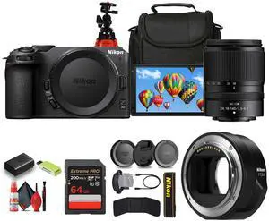 Nikon Z30 Lightweight Mirrorless Camera with DX 18-140mm Lens Bundle