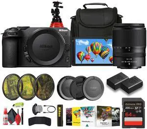 Nikon Z30 Lightweight Mirrorless Camera with DX 18-140mm Lens Bundle