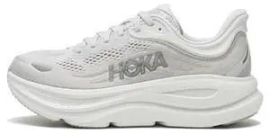 Hoka Women's Bondi 9 Sneaker, Stardust/Silver, 7.5