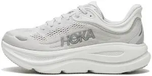 Hoka Women's Bondi 9 Sneaker, Stardust/Silver, 7