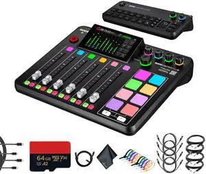 RODE RODECaster Pro II + RODECaster Video All-in-One Production Console + More (Bundle)