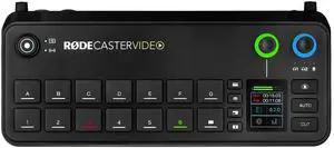 RØDE RØDECaster Video - Professional Video Switcher and Audio Interface - Multi-Camera, 6 x Video Inputs (HDMI and USB), 1080p60, Multi-Source Scenes