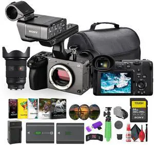 Sony FX2 Cinema Camera Kit w/ XLR Handle  Dual XLR Audio, Full-Frame 4K + More