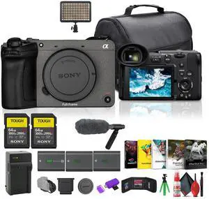 Sony FX2 Compact Cinema Camera  Full-Frame 4K, Internal ND, Fast Autofocus + More