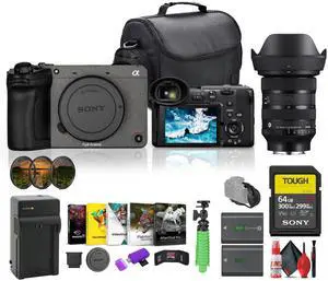 Sony FX2 Compact Cinema Camera  Full-Frame 4K, Internal ND, Fast Autofocus + More