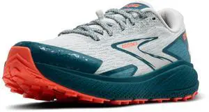 Brooks Womens Divide 5 Trail Running Shoe - Bit of Blue/Legion Blue/Flame - 5.5 Medium