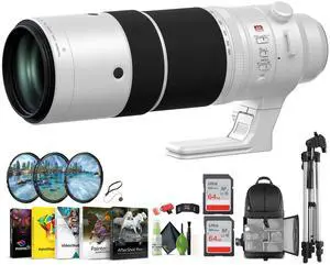 FUJIFILM XF 150-600mm f/5.6-8 R LM OIS WR Lens, 2 Pack 64GB Memory Card