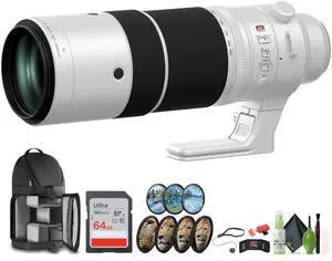 FUJIFILM XF 150-600mm f/5.6-8 R LM OIS WR Lens, 64GB PRO UHS-I SDXC Memory Card