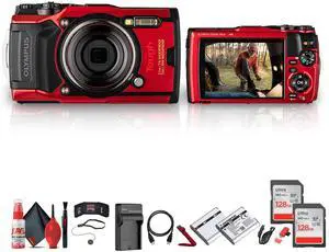 Olympus Tough TG-6 Digital Camera Bundle