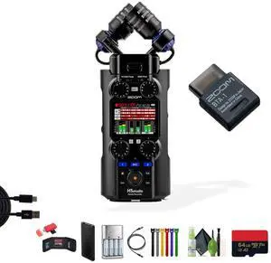 Zoom H5studio 4-Track Handy Recorder, Bundle