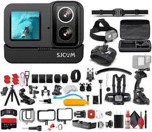 SJCAM SJ20 Dual Lens Action Camera Bundle