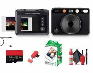Leica SOFORT 2 Instant Camera (100 Years of Leica Limited Edition) + 64GB MicroSD + More
