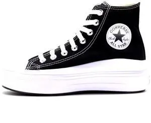 Converse Women's Fashion Running Shoe, Black Natural Ivory White, 7