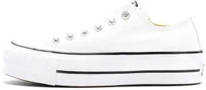 Converse Women's Chuck Taylor All Star Lift Sneakers, White/Black/White, 9 Medium US