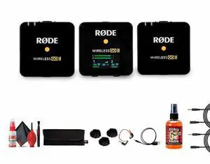 Rode Wireless GO II 2-Person Compact Digital Wireless Microphone System/Recorder + More