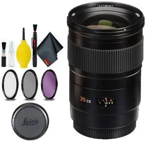 Leica Summarit-S 35mm f/2.5 ASPH CS Lens - Starter Bundle
