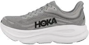 Hoka Men's Bondi 9 Sneaker, Galactic Grey/Stellar Grey, 13