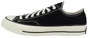 Converse All Star '70s Unisex Sneakers, Black, 12 US Women/10 US Men