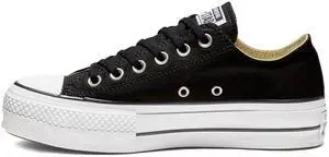 Converse Women's Chuck Taylor All Star Lift Sneakers, Black/White/White, 8 Medium US
