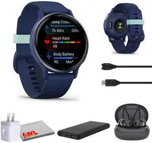 Garmin Vivoactive 5 Fitness Tracker Smart Watch For Men and Women - Black Case