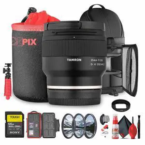 Tamron 35mm f/2.8 Di III OSD M 1:2 Lens Sony E-Mount  Full-Frame Prime, 1:2 Macro + More