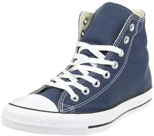 Converse Chuck Taylor All Star Hi Top Navy with Extra Pair of Black Laces Men's 6/ Women's 8