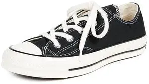 Converse All Star '70s Unisex Sneakers, Black, 9.5 US Women/7.5 US Men