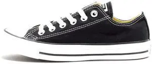 Converse All Star Ox Womens Black Canvas Trainer (UK 6.5, Black)