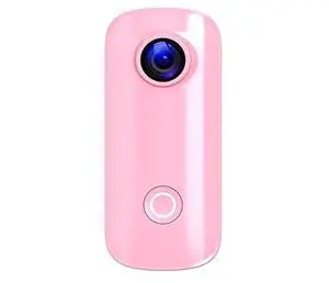 SJCAM C100+ Mini WiFi Action Camera 4K30fps Pocket Sized Wearable Body Camera, Magnetic, APP Control, Underwater Small Vlog Helmet Mount Kits SD Card, Weighs 1oz, 2.4 * 1 * 0.6 inch
