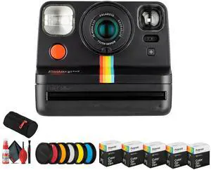 Polaroid Now+ i-Type Instant Camera (Black) Bundle