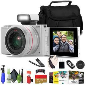 Minolta 72MP Camera w/10x Optical Zoom, Silver