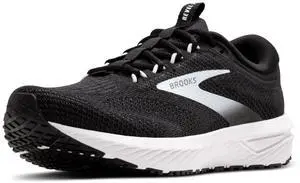 Brooks Mens Revel 7 Neutral Running Shoe - Black/White - 9.5 Medium