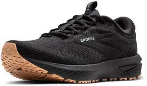 Brooks Womens Revel 7 Neutral Running Shoe - Black/Black - 10.5 Medium