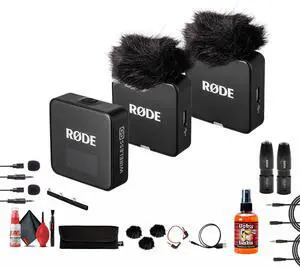 Rode Wireless GO III 2-Person Compact Digital Wireless Microphone System/Recorder + More