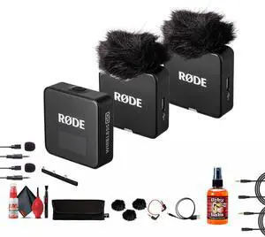 Rode Wireless GO III 2-Person Compact Digital Wireless Microphone System/Recorder + More