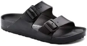 Birkenstock Women's Arizona Shearling Sandals, Stone Coin/Natural, Grey, 10 Narrow US