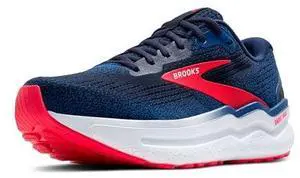 Brooks Womens Ghost Max 2 Neutral Running & Walking Shoe - Peacoat/True Blue/Diva Pink - 10.5 Medium