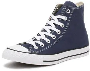 Chuck Taylor All Star Canvas High Top, Navy, 6.5