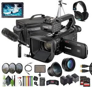 Canon XA70 PAL 4K UHD / 25p Camcorder + 2x 128GB Memory Card + More