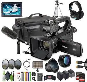 Canon XA75 PAL 4K UHD / 25p Camcorder + + 2x 128GB Memory Card