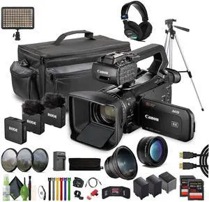 Canon XA75 PAL 4K UHD / 25p Camcorder + + 2x 128GB Memory Card