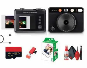 Leica SOFORT 2 Instant Camera (100 Years of Leica Limited Edition) + 64GB MicroSD + More