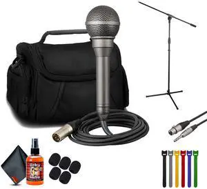 Sony F-115B Weather-Resistant Handheld Microphone  For Outdoor Events/Performances | More