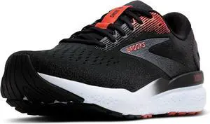 Brooks Mens Ghost 16 Neutral Running Shoe - Black/Ebony/Burnt Sienna - 12 Medium
