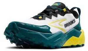 Brooks Mens Caldera 8 Ultra Trail Running Shoe - Bit of Blue/Quince/Celestial - 9.5 Medium