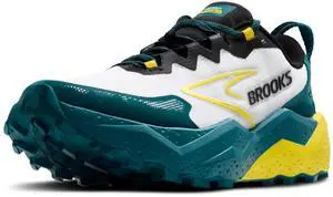 Brooks Mens Caldera 8 Ultra Trail Running Shoe - Bit of Blue/Quince/Celestial - 8 Medium