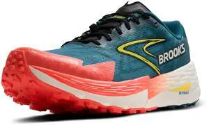 Brooks Men's Catamount 4 Speed Trail Running Shoe - Legion Blue/Celestial/Flame - 8.5 Medium