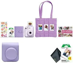 FUJIFILM Instax Mini Purple Holiday Bundle 2025